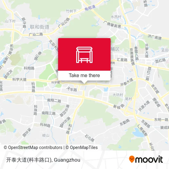 开泰大道(科丰路口) map