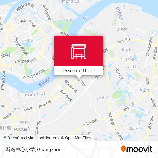 新造中心小学 map