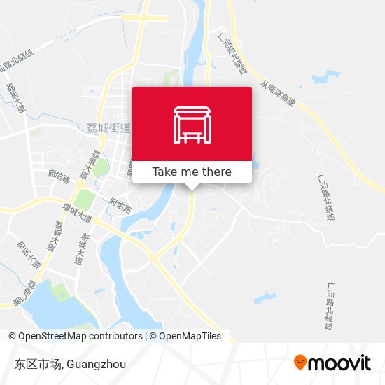 东区市场 map