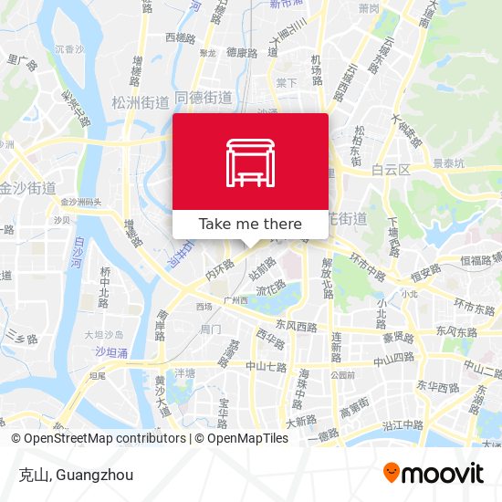 克山 map