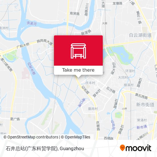 石井总站(广东科贸学院) map
