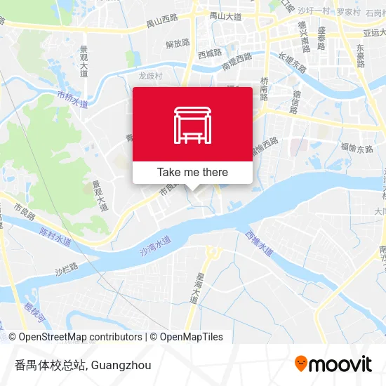 番禺体校总站 map