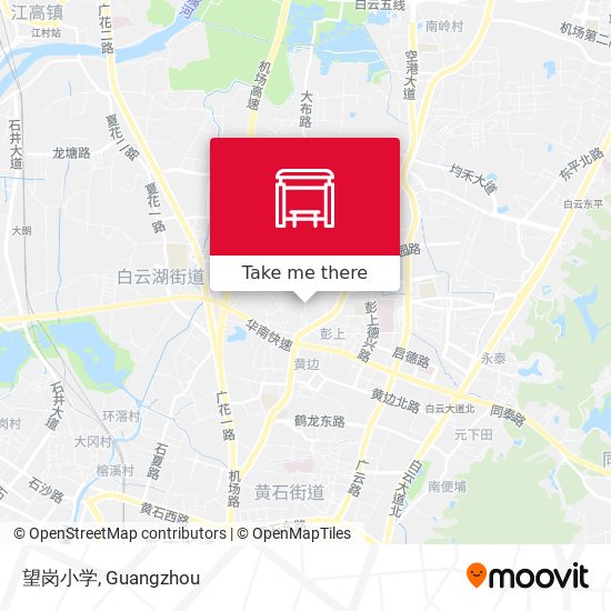 望岗小学 map