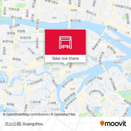 北山公园 map