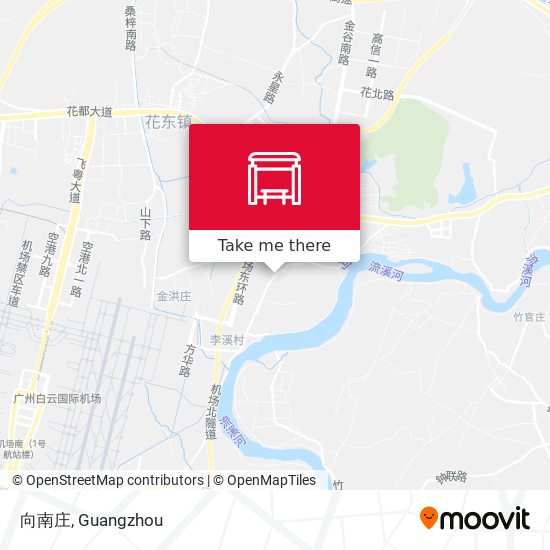 向南庄 map