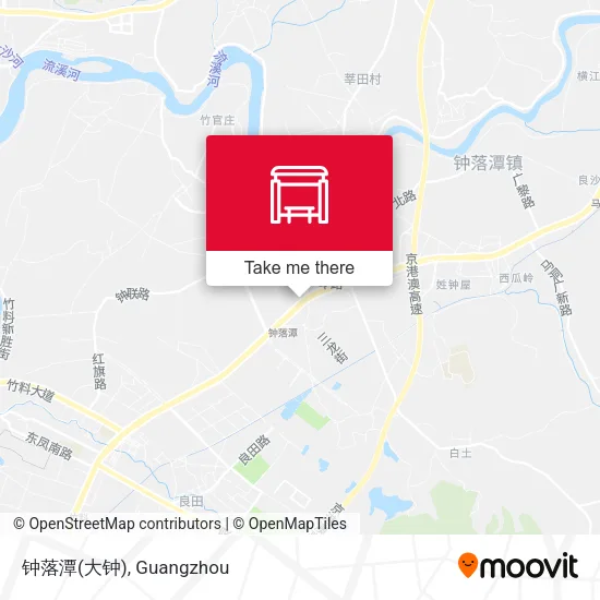 钟落潭(大钟) map