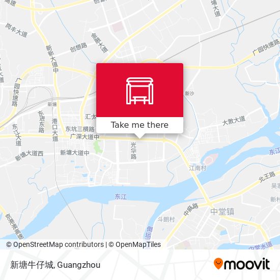 新塘牛仔城 map