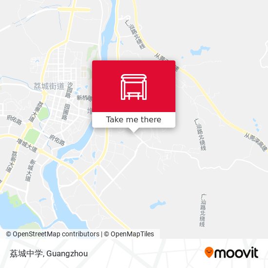 荔城中学 map