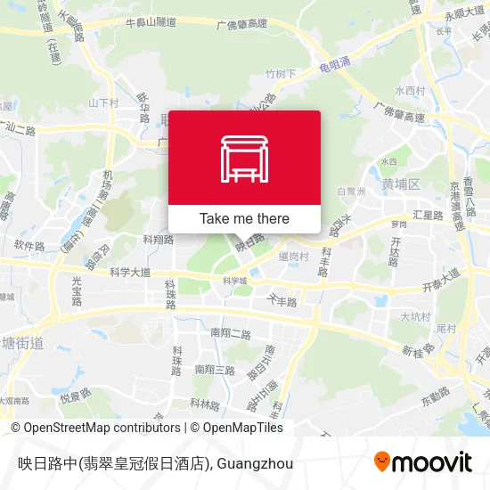 映日路中(翡翠皇冠假日酒店) map