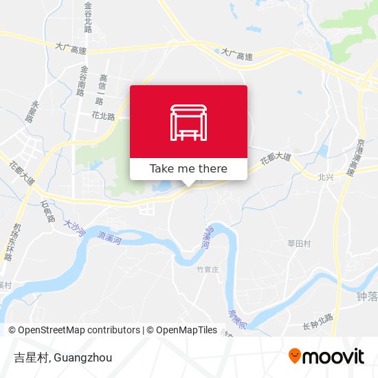 吉星村 map