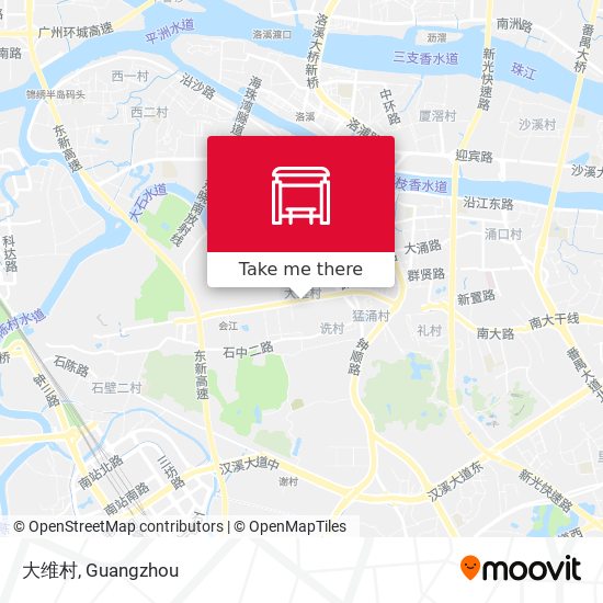 大维村 map