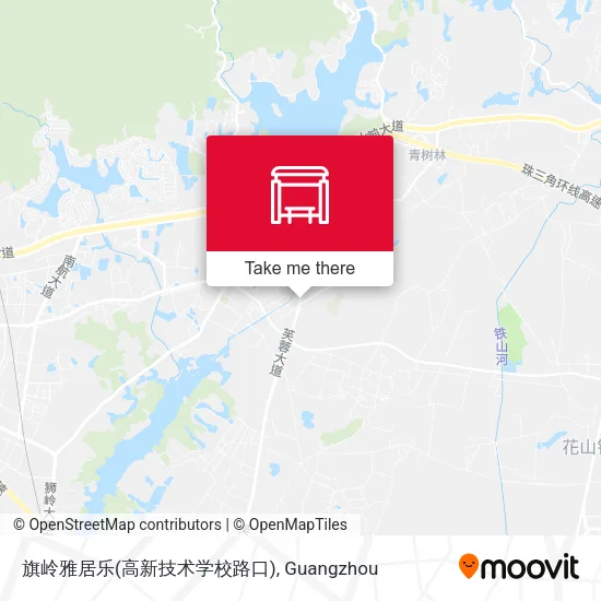 旗岭雅居乐(高新技术学校路口) map