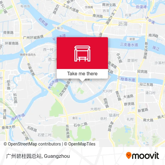 广州碧桂园总站 map