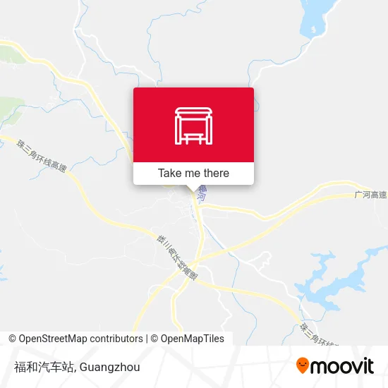福和汽车站 map