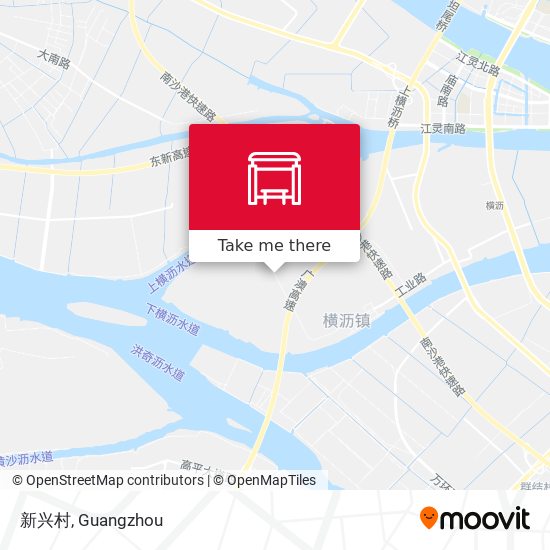 新兴村 map