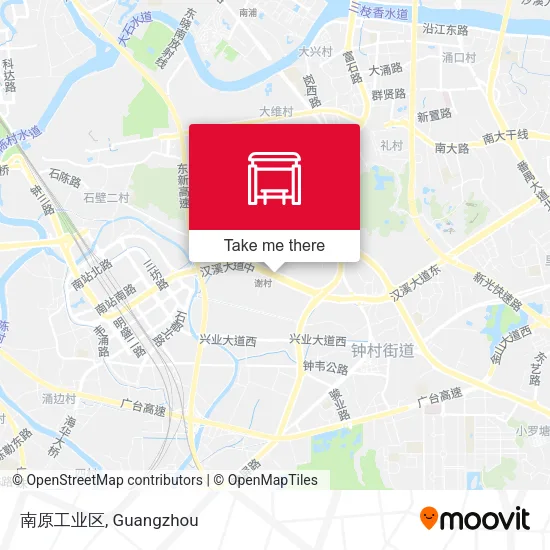 南原工业区 map