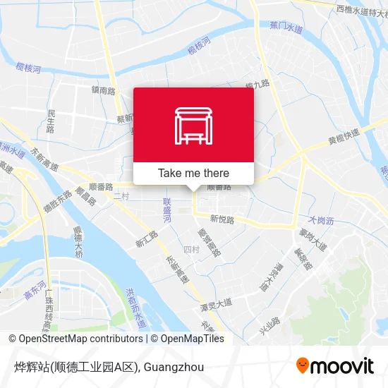 烨辉站(顺德工业园A区) map
