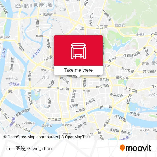 市一医院 map