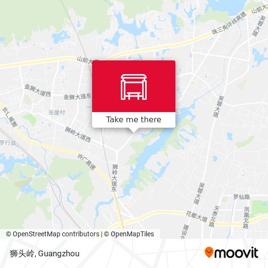狮头岭 map