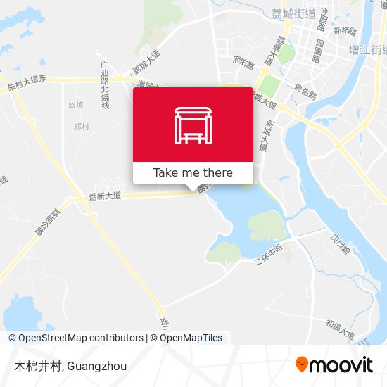 木棉井村 map