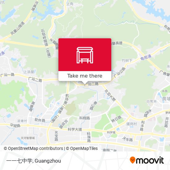 一一七中学 map