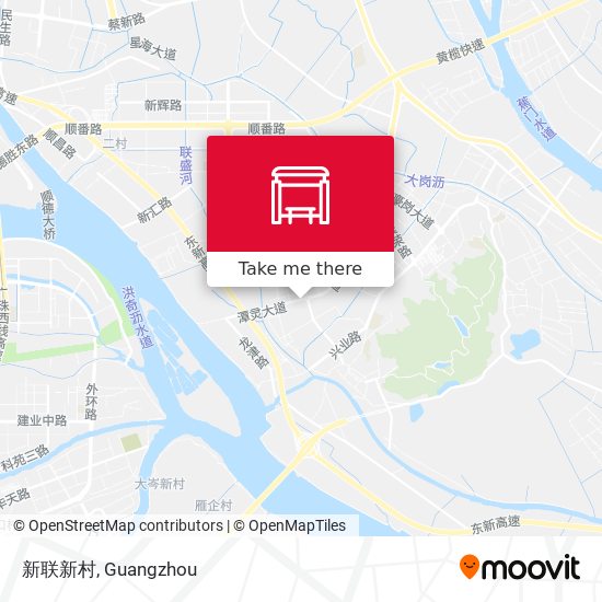 新联新村 map