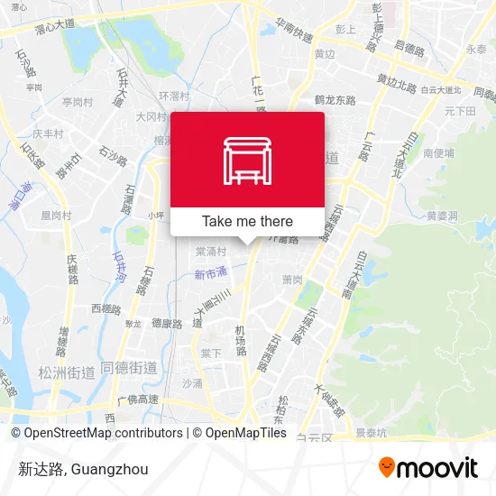 新达路 map