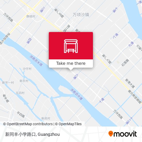 新同丰小学路口 map