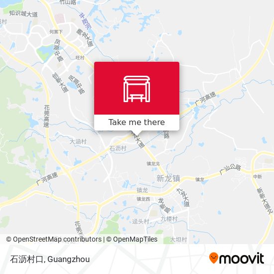 石沥村口 map