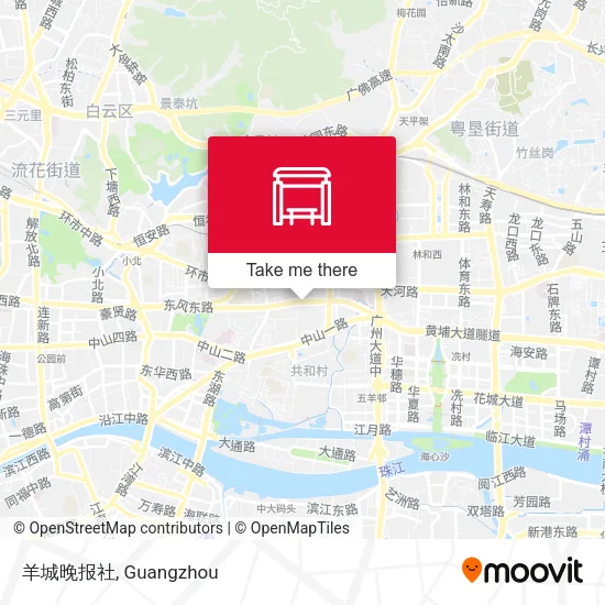 羊城晚报社 map