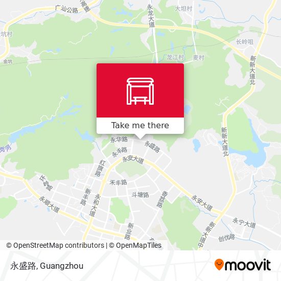 永盛路 map