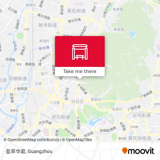 盈翠华庭 map