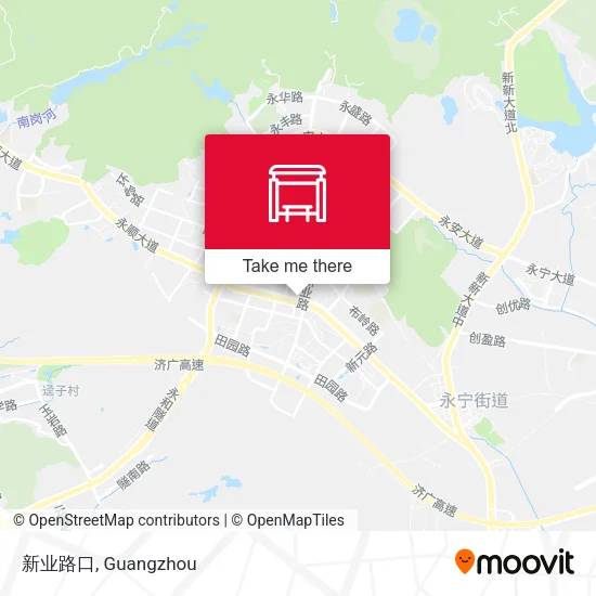 新业路口 map