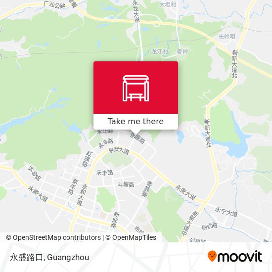 永盛路口 map