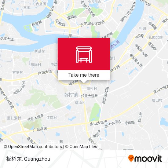板桥东 map