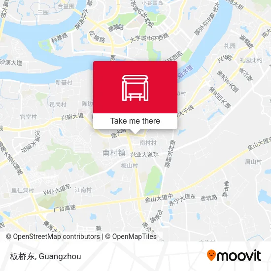 板桥东 map