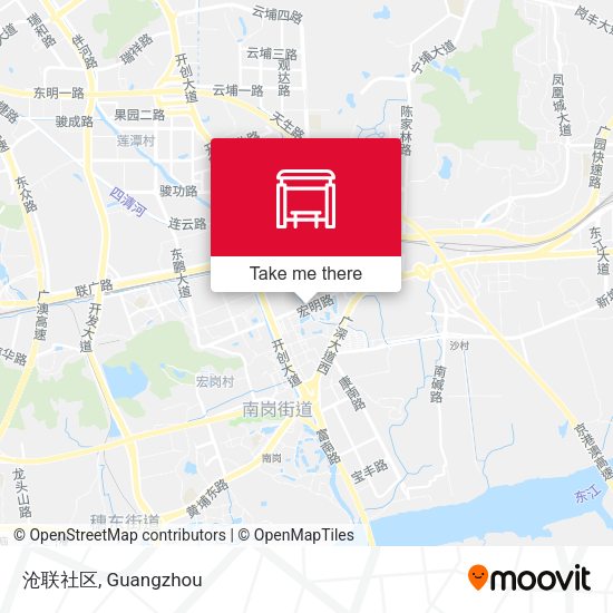 沧联社区 map