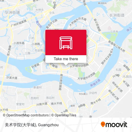 美术学院(大学城) map