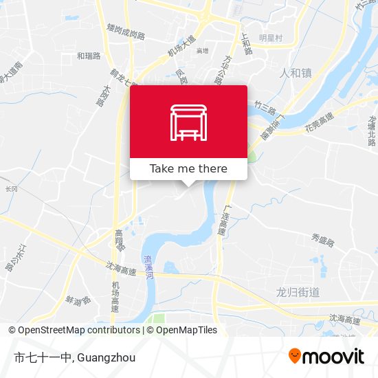 市七十一中 map