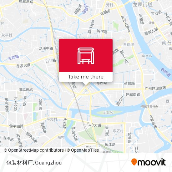 包装材料厂 map