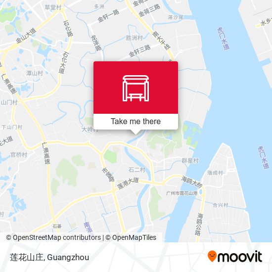 莲花山庄 map