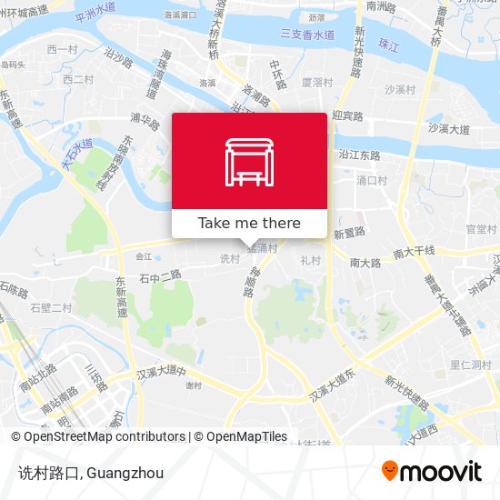 诜村路口 map