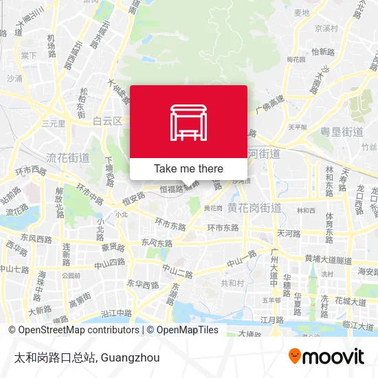 太和岗路口总站 map
