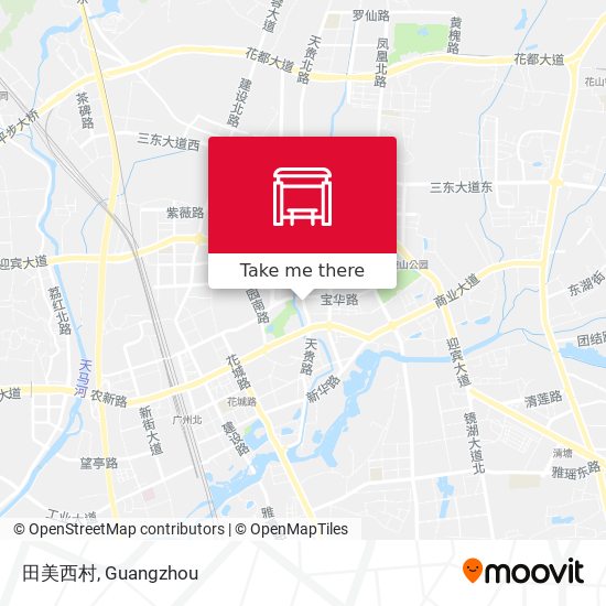 田美西村 map