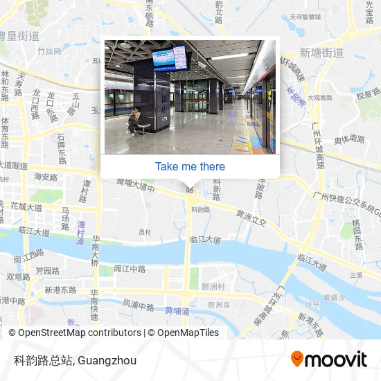 科韵路总站 map
