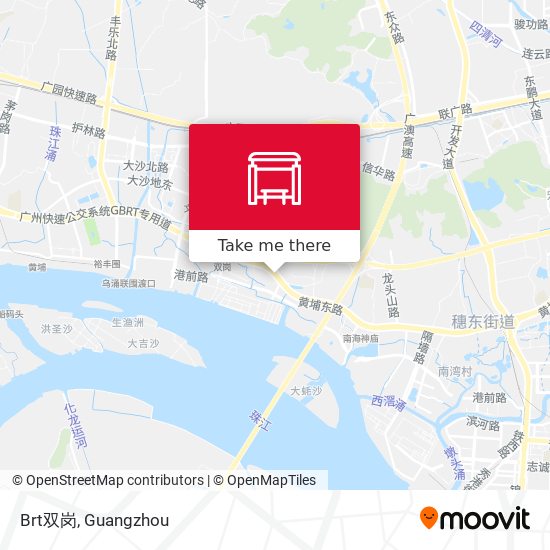Brt双岗 map