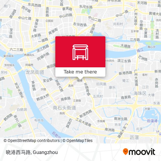 晓港西马路 map