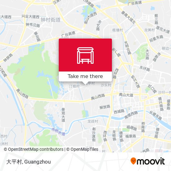 大平村 map