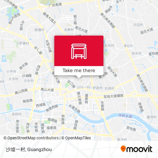 沙墟一村 map