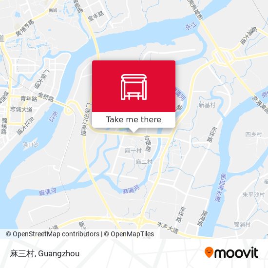 麻三村 map